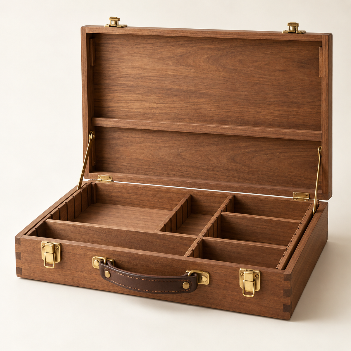 Schilderkoffer, leeg — conceptvisualisatie a.made Atelier