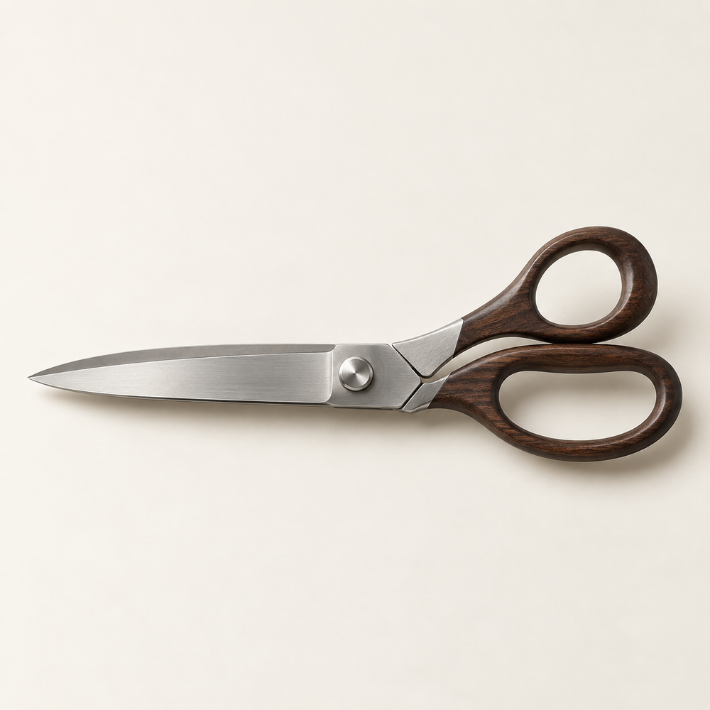 Professionele stofschaar 24 cm — conceptvisualisatie a.made Atelier