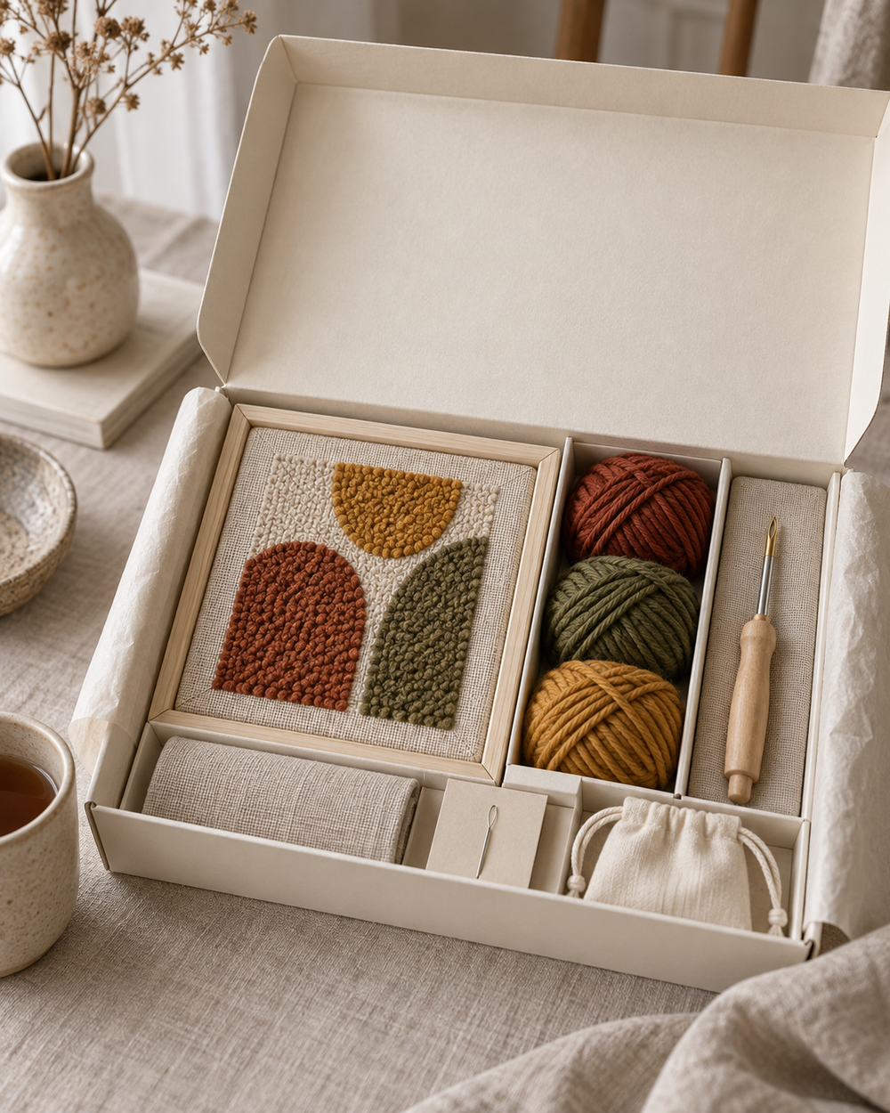 a.made punch-needle maakproject beeld 1