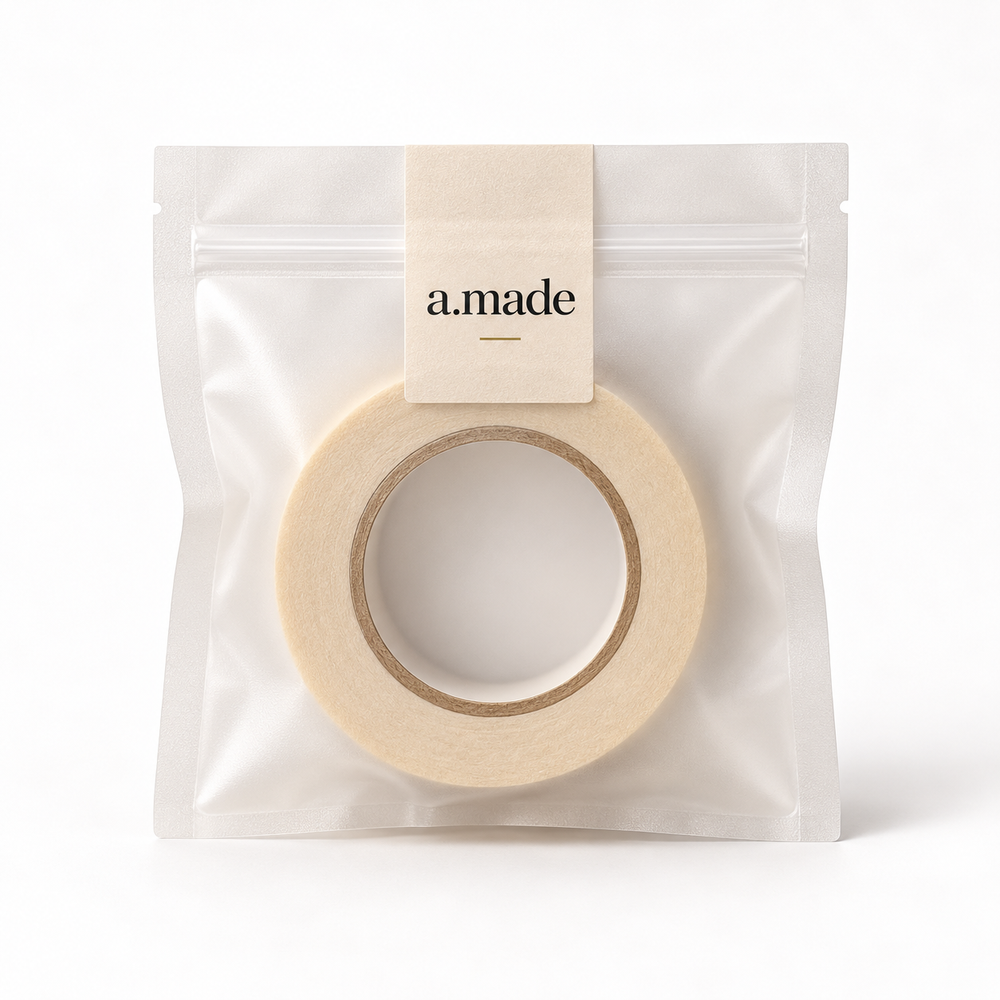 Ontwerpvisualisatie: Masking tape 12 mm in a.made materials verpakking