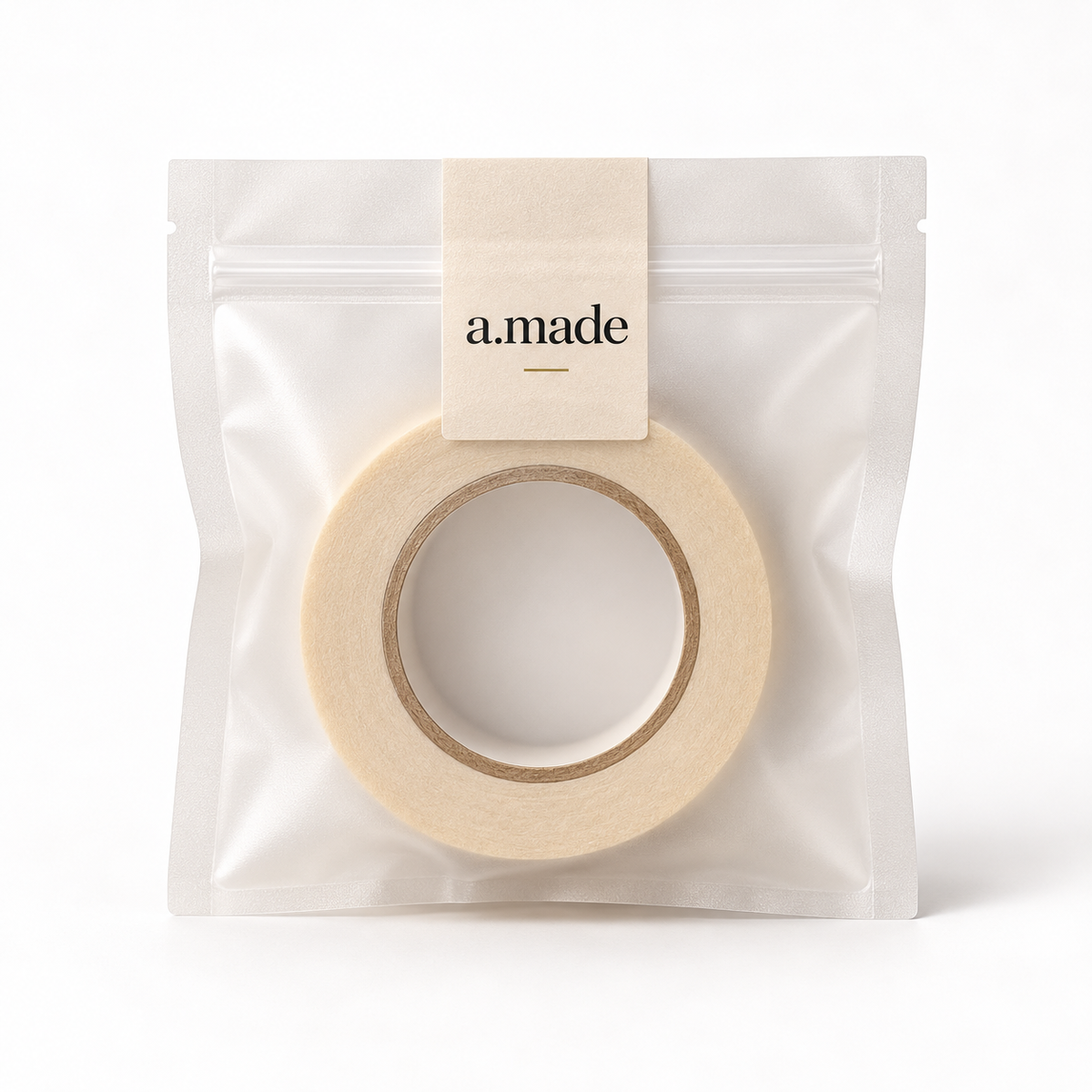 Ontwerpvisualisatie: Masking tape 12 mm in a.made materials verpakking