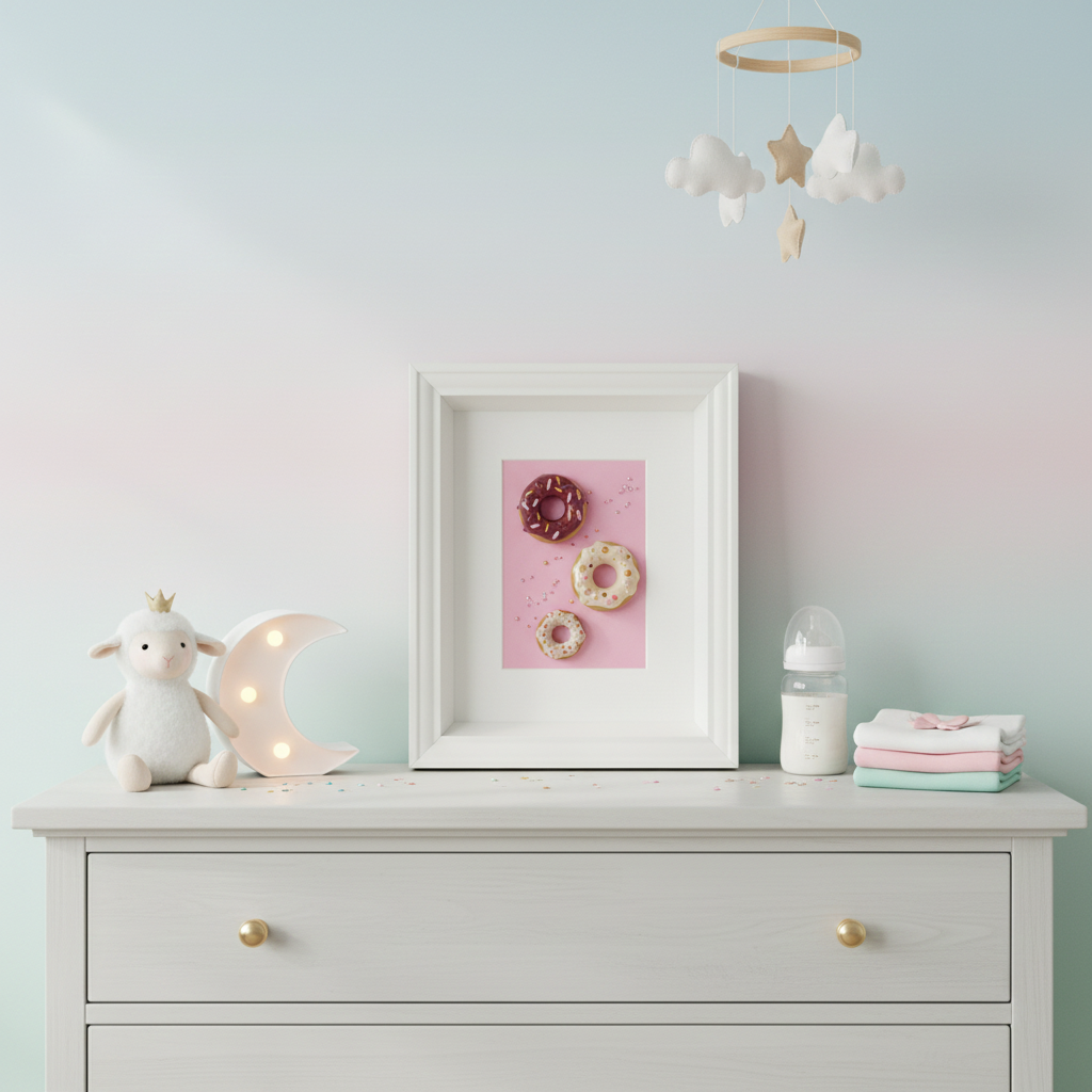 Donut Wall Art 03 — handgemaakt door Anouk Linders