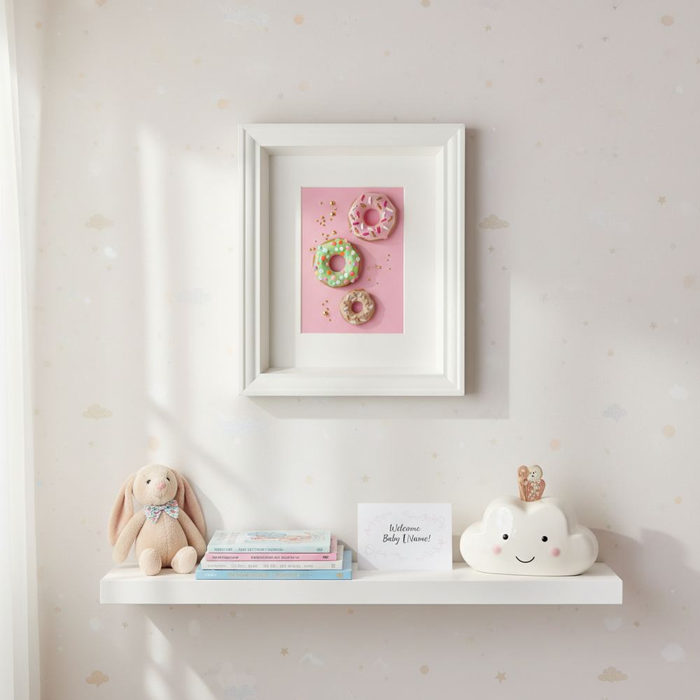 Donut Wall Art 08 — handgemaakt door Donut Design