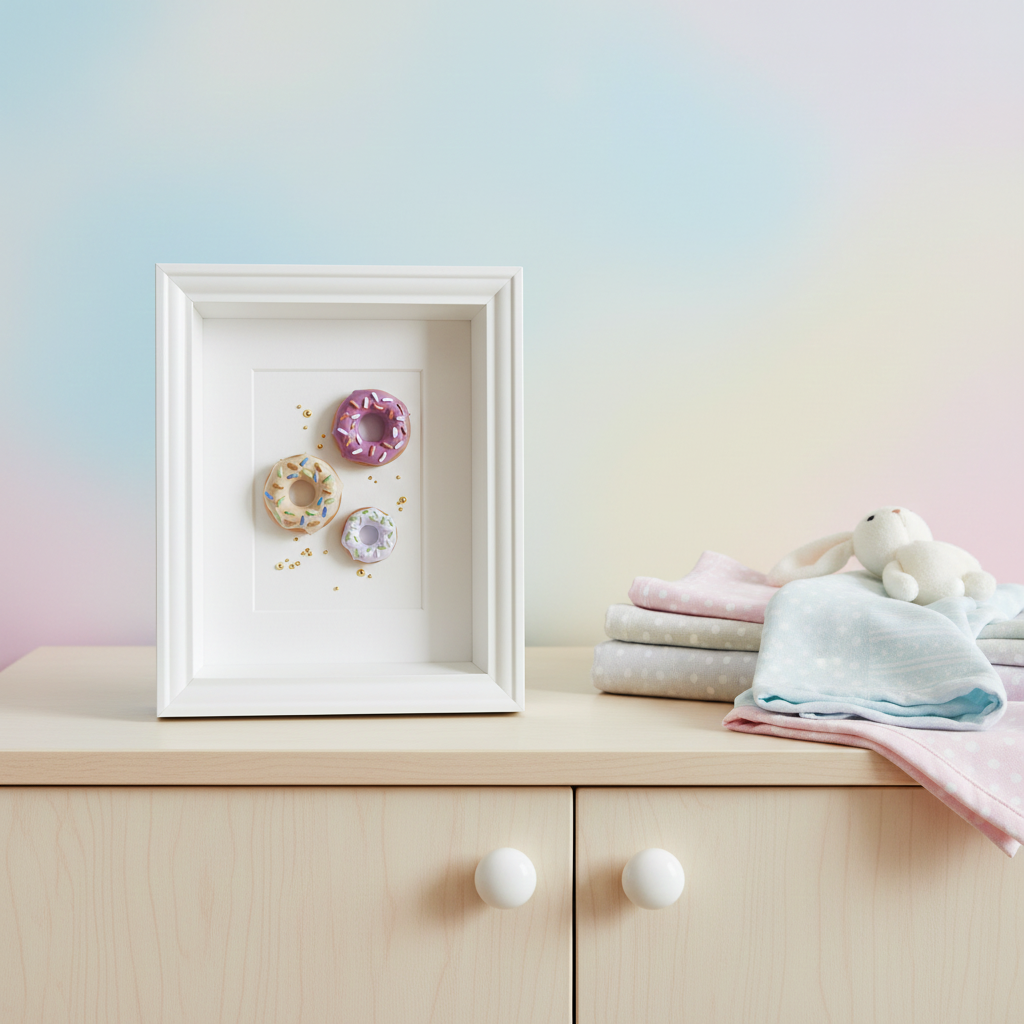 Donut Wall Art 12 — handgemaakt door Anouk Linders