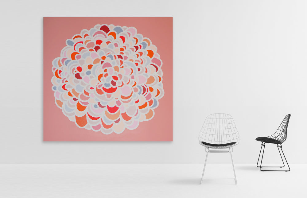 The Loneliest Star — origineel schilderij van Donut Design